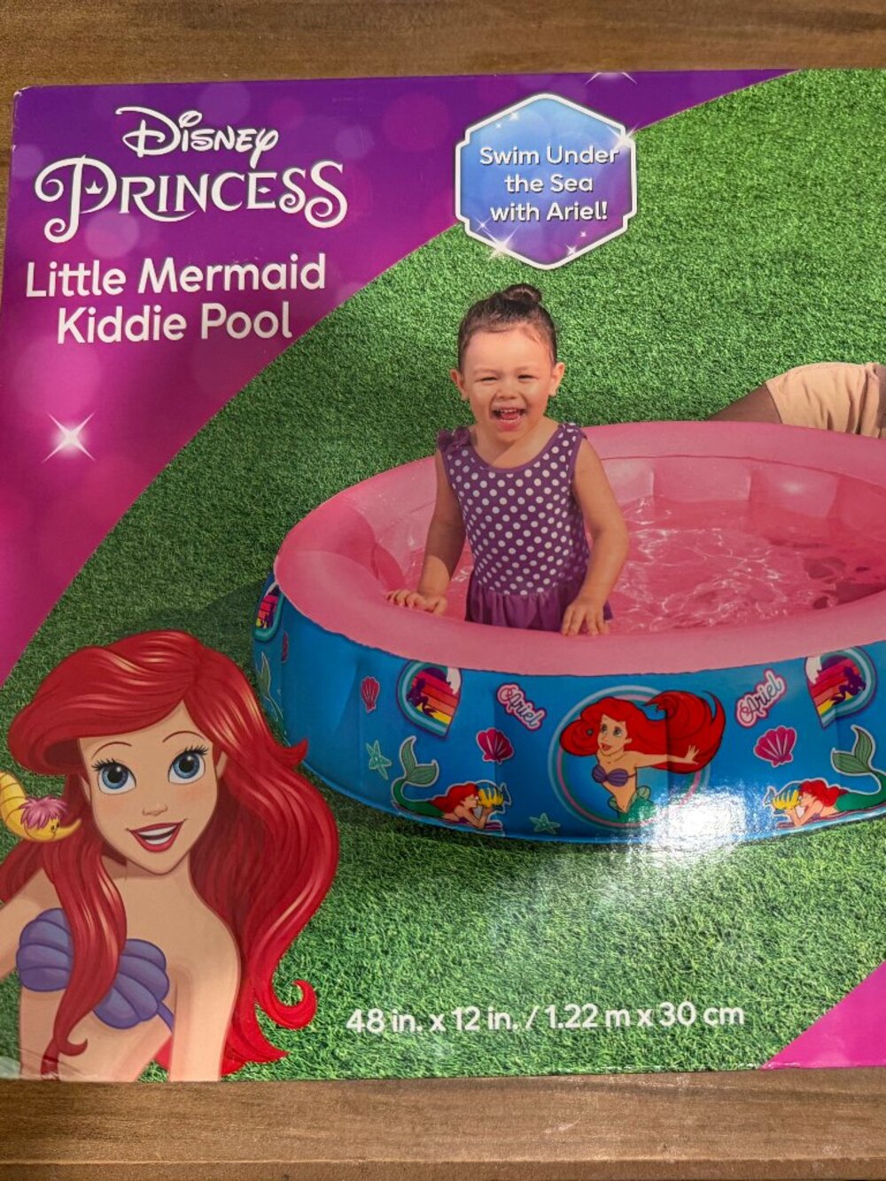 Little Mermaid Kiddie Pool